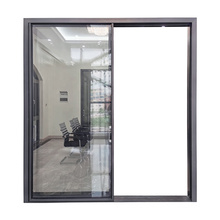 Aluminum Alloy  Tempered Sliding Glass Door for kitchen Aluminum Door